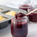 A spoonful of sugar-free Blackberry Chia Seed Jam