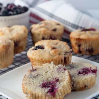 Ultra Moist Keto Blackberry Muffins