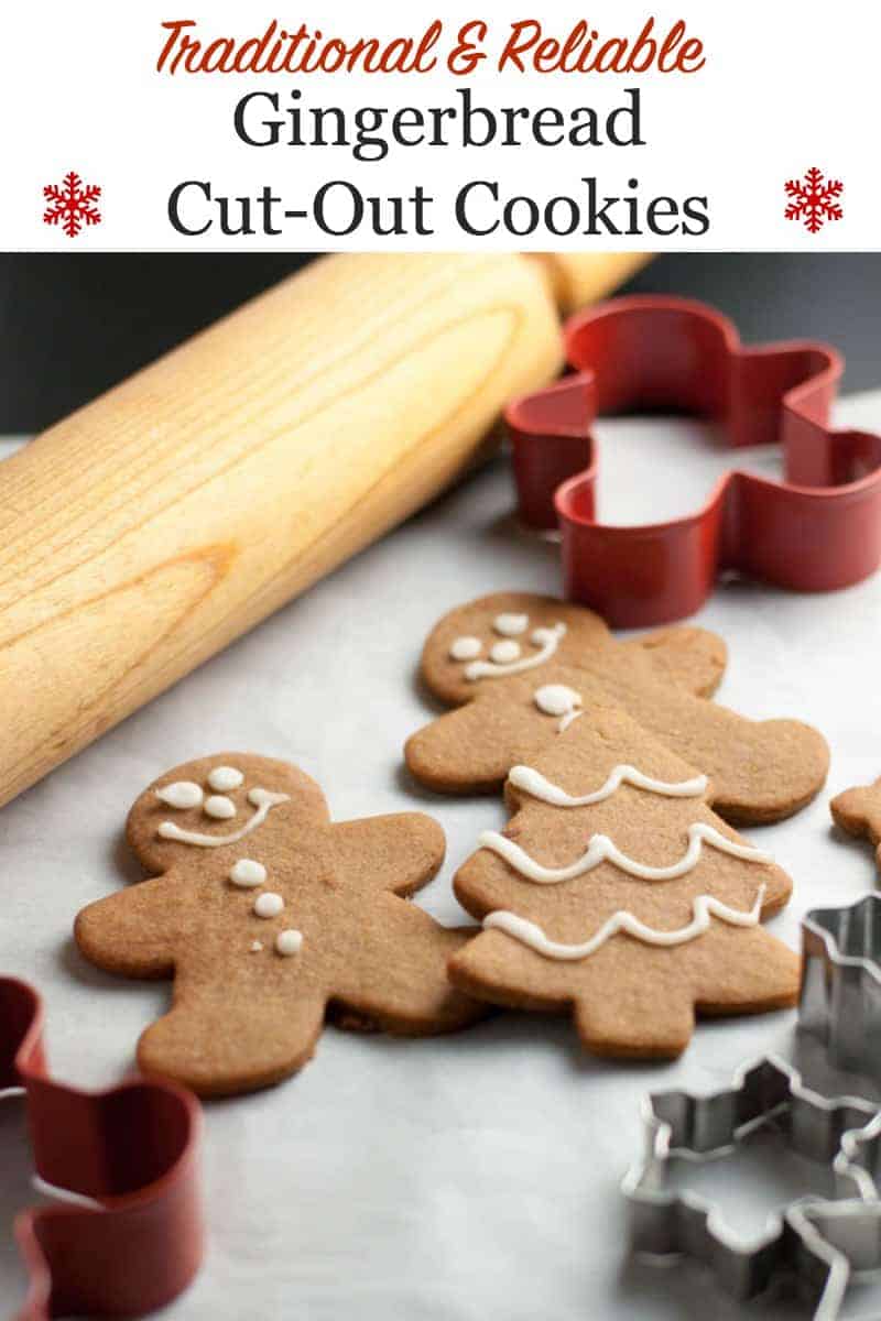 Traditional and Reliable Gingerbread cut-out cookies - Flavour and Savour