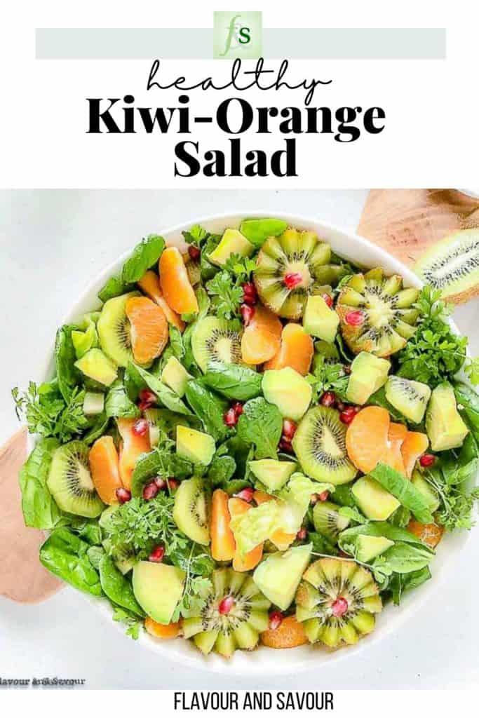 Text and Image for Kiwi-Orange Salad