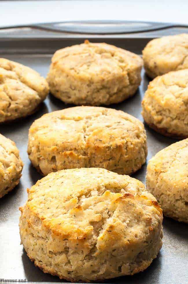 Herbed Gluten-Free Baking Powder Biscuits