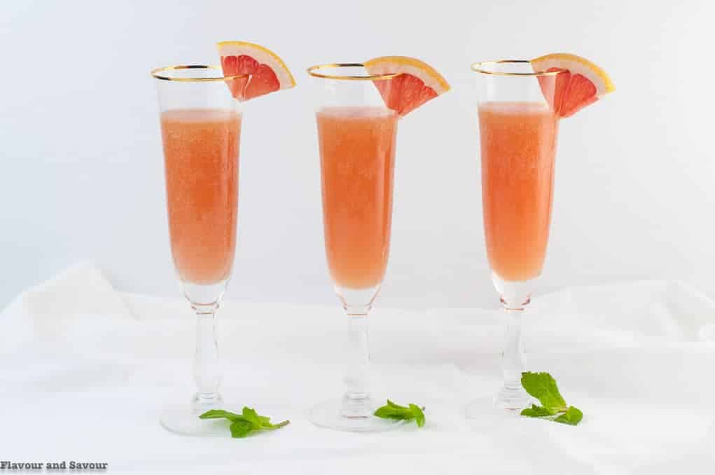 SugarFree Grapefruit Ginger Mocktail Flavour and Savour