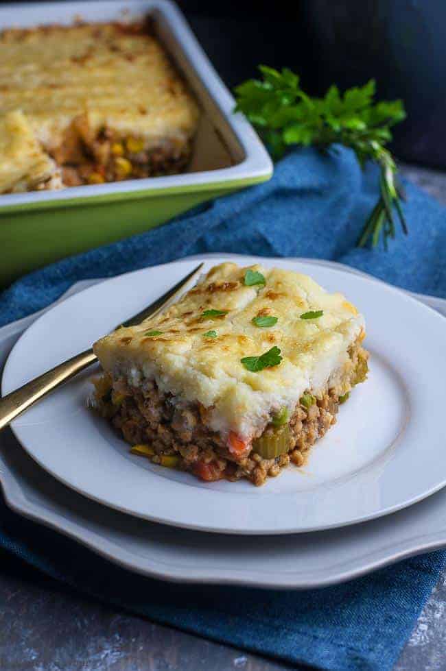 Shepherd S Pie With Mashed Cauliflower Crust Flavour And Savour