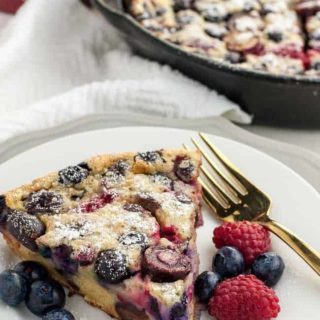 Cherry Berry Gluten-Free Clafoutis