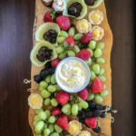 Dessert Board with Mini Desserts, Fresh Fruit and Lemon Curd Dip