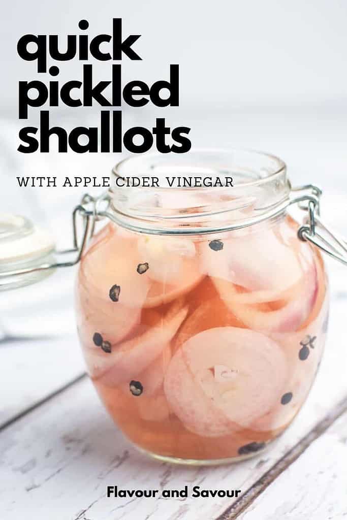 PInterest pin for Quick Pickled Shallots
