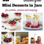 12 mini desserts in jars pin