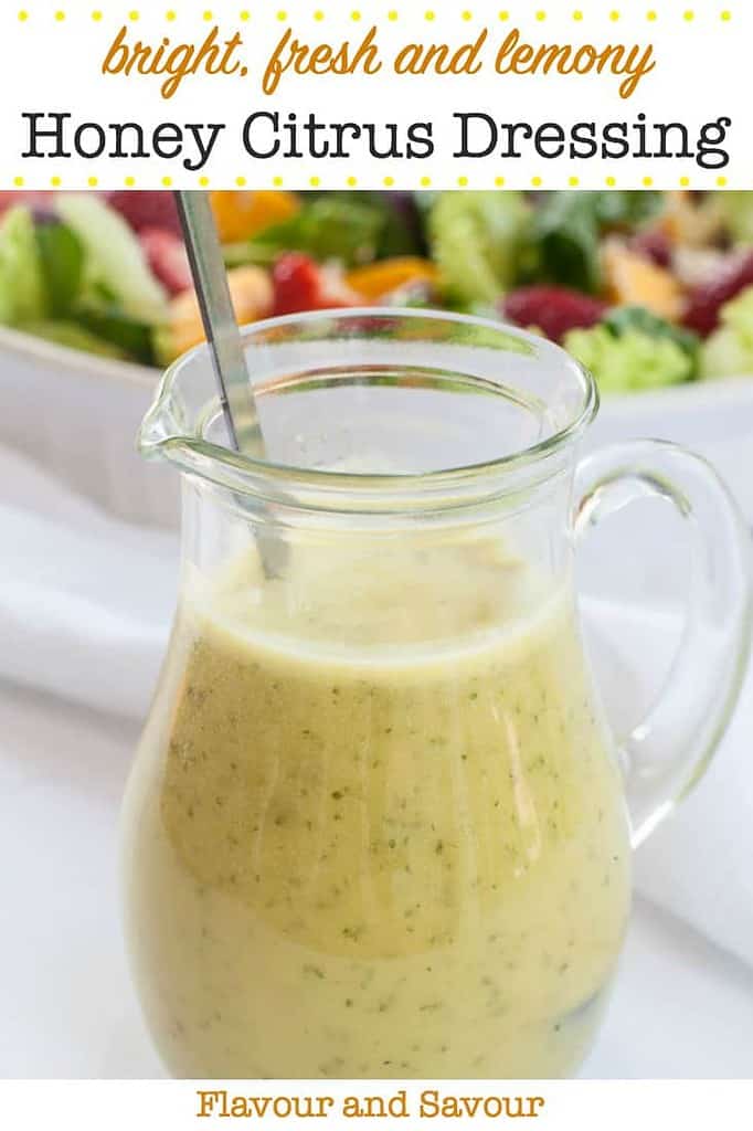 Honey Citrus Dressing pin