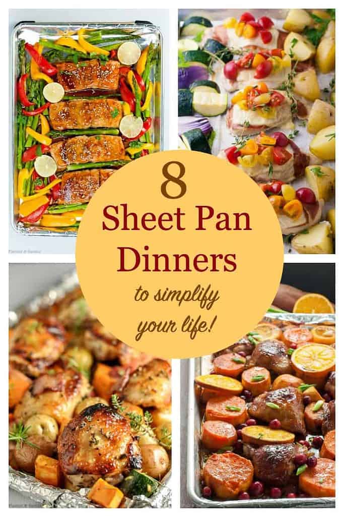 PInterest PIn for 8 Sheet Pan Dinners