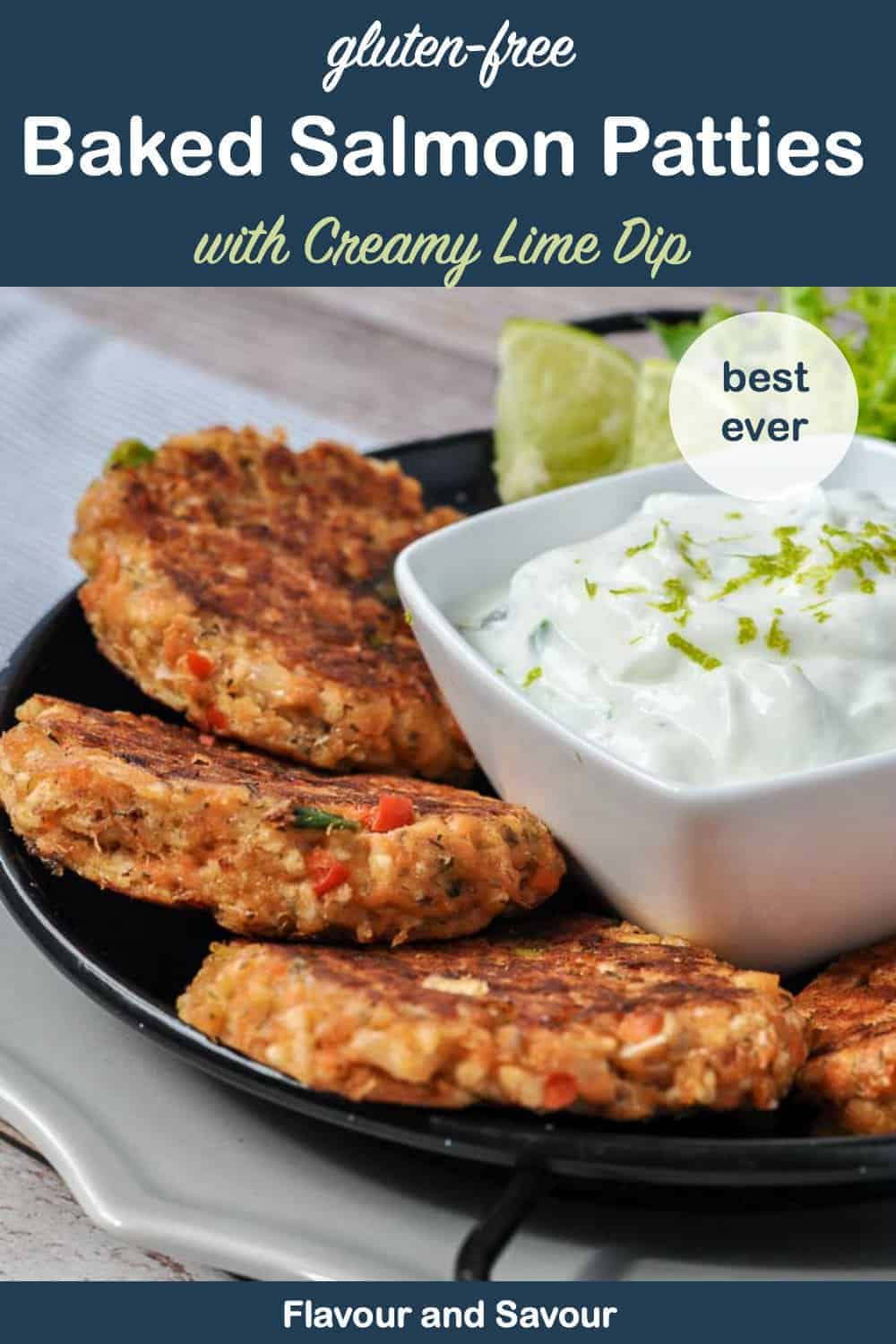 Glutenfree Baked Salmon Patties Flavour and Savour
