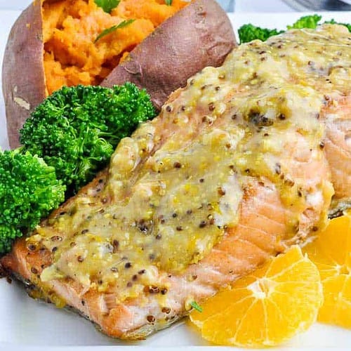 Mandarin Orange Miso Glazed Salmon Flavour and Savour