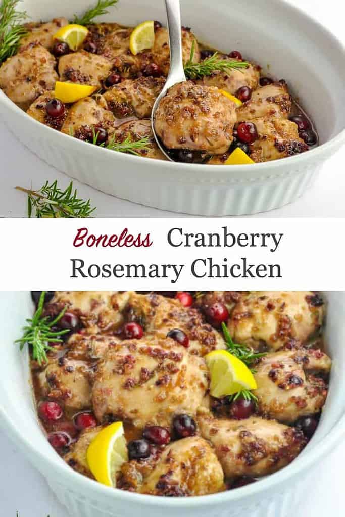 PIn for Boneless Cranberry Rosemary Chicken