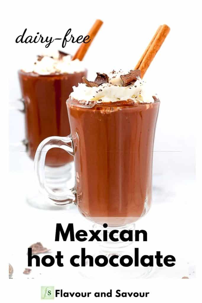 Image and text for Mexican hot chocolate