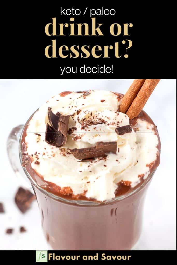 Pinterest pin for Drink or Dessert?