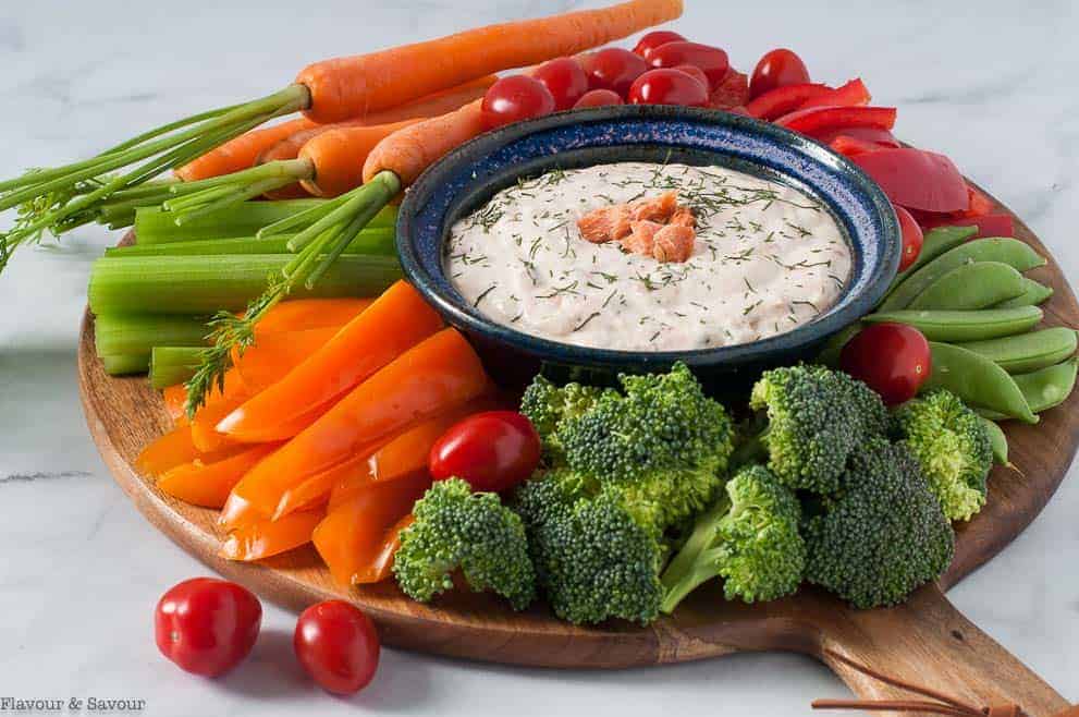 Smoked Salmon Whipped Feta Dip