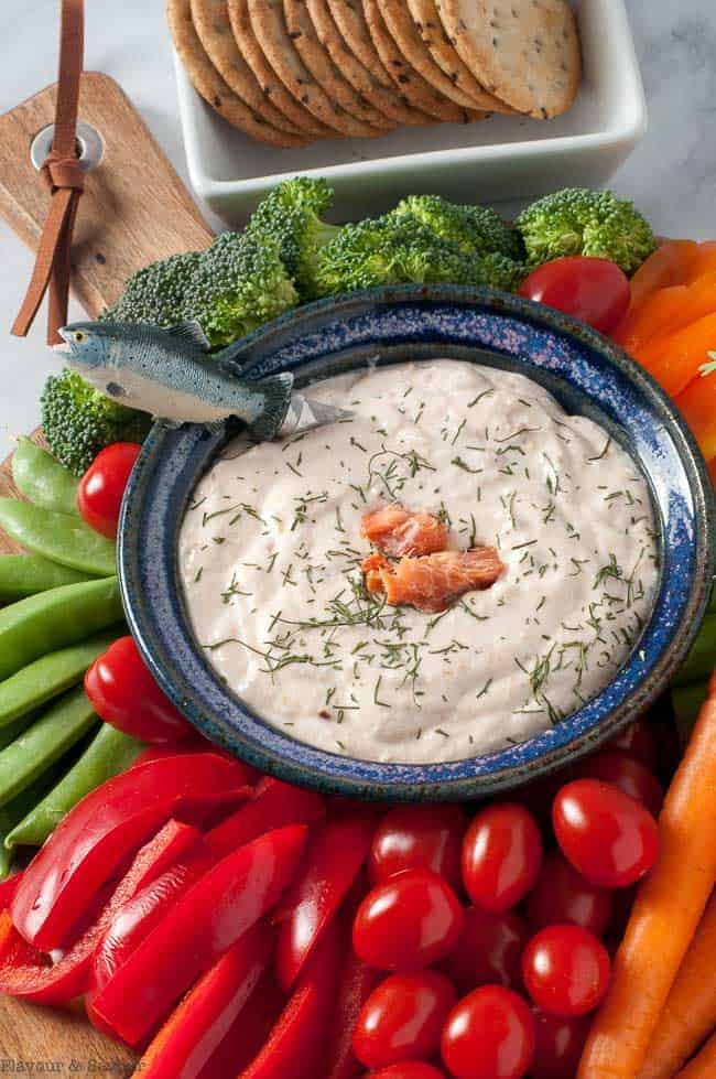 Smoked Salmon Whipped Feta Dip and Spread Flavour and Savour