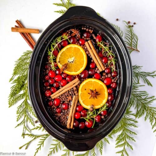 The Gift of a Christmas Scent (Homemade Holiday Potpourri). - Half