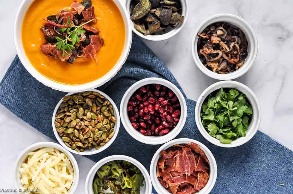 Healthy Soup Topping Ideas and Garnishes Flavour and Savour