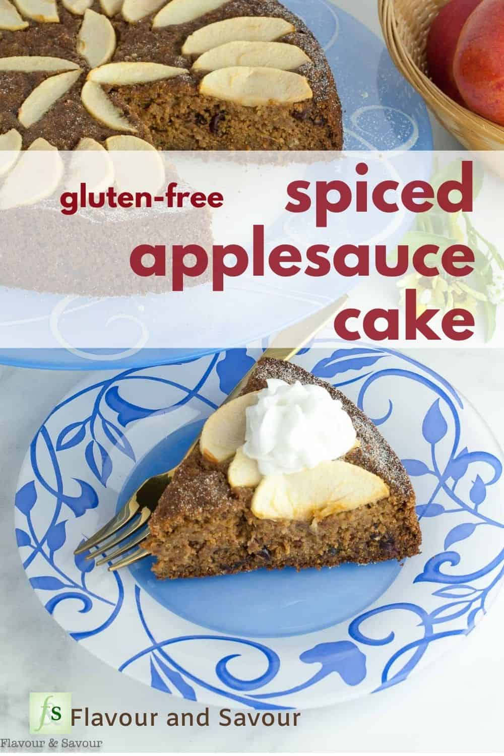 GlutenFree Spiced Applesauce Cake Flavour and Savour
