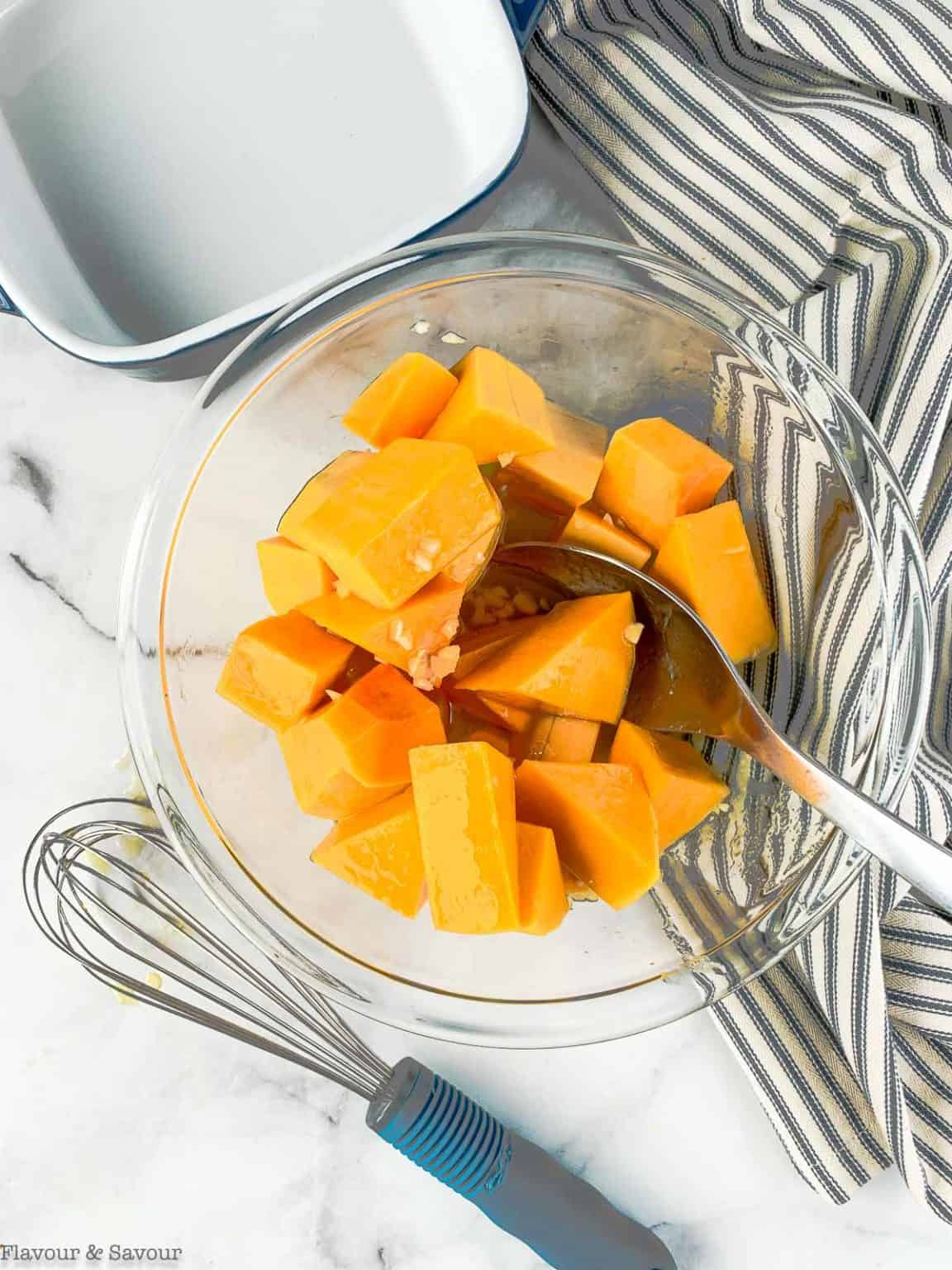 Maple Dijon Roasted Butternut Squash Flavour and Savour
