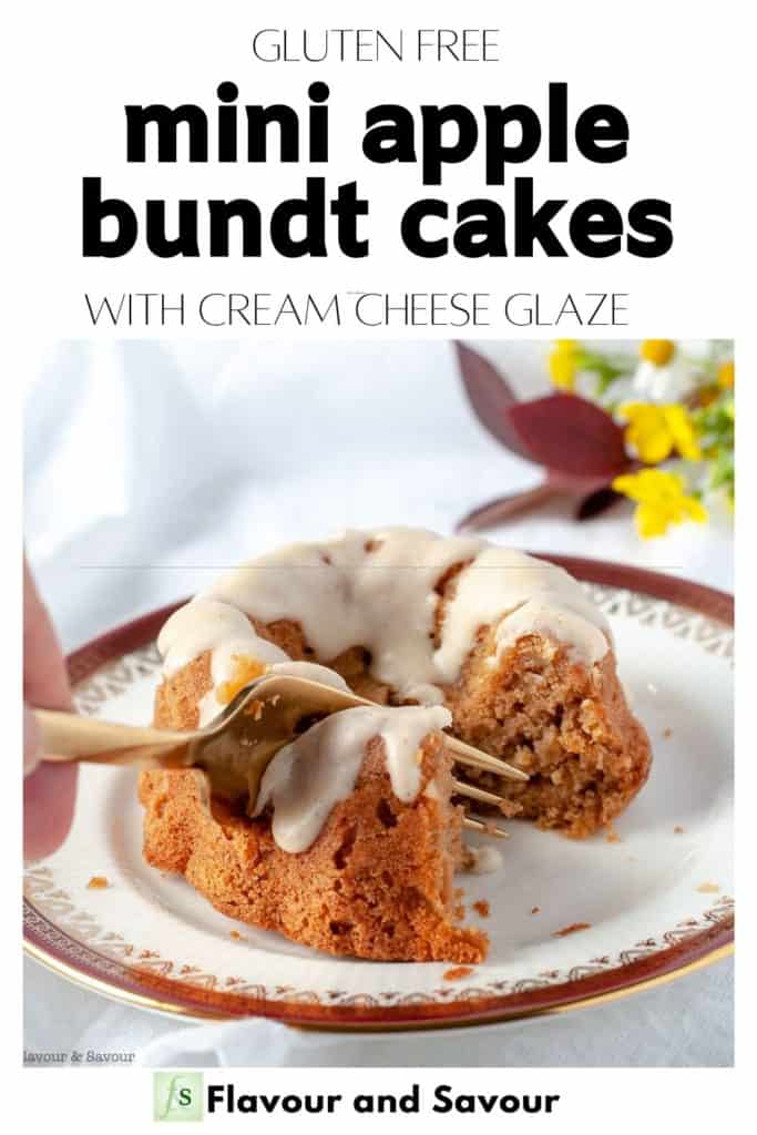Text and Image for Mini Apple Bundt Cakes