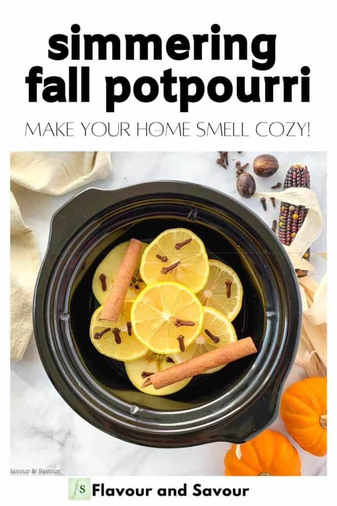 How to Make Your House Smell Like Fall With Crock Pot Potpourri