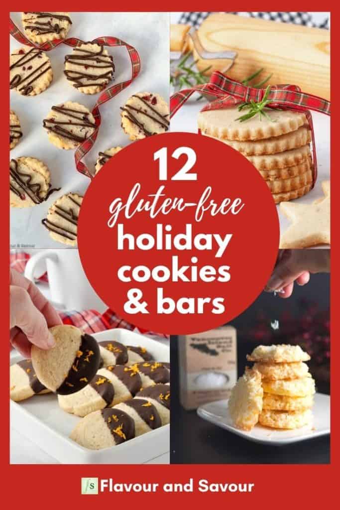 Images and text for 12 Gluten-Free Holiday Cookies and Bars