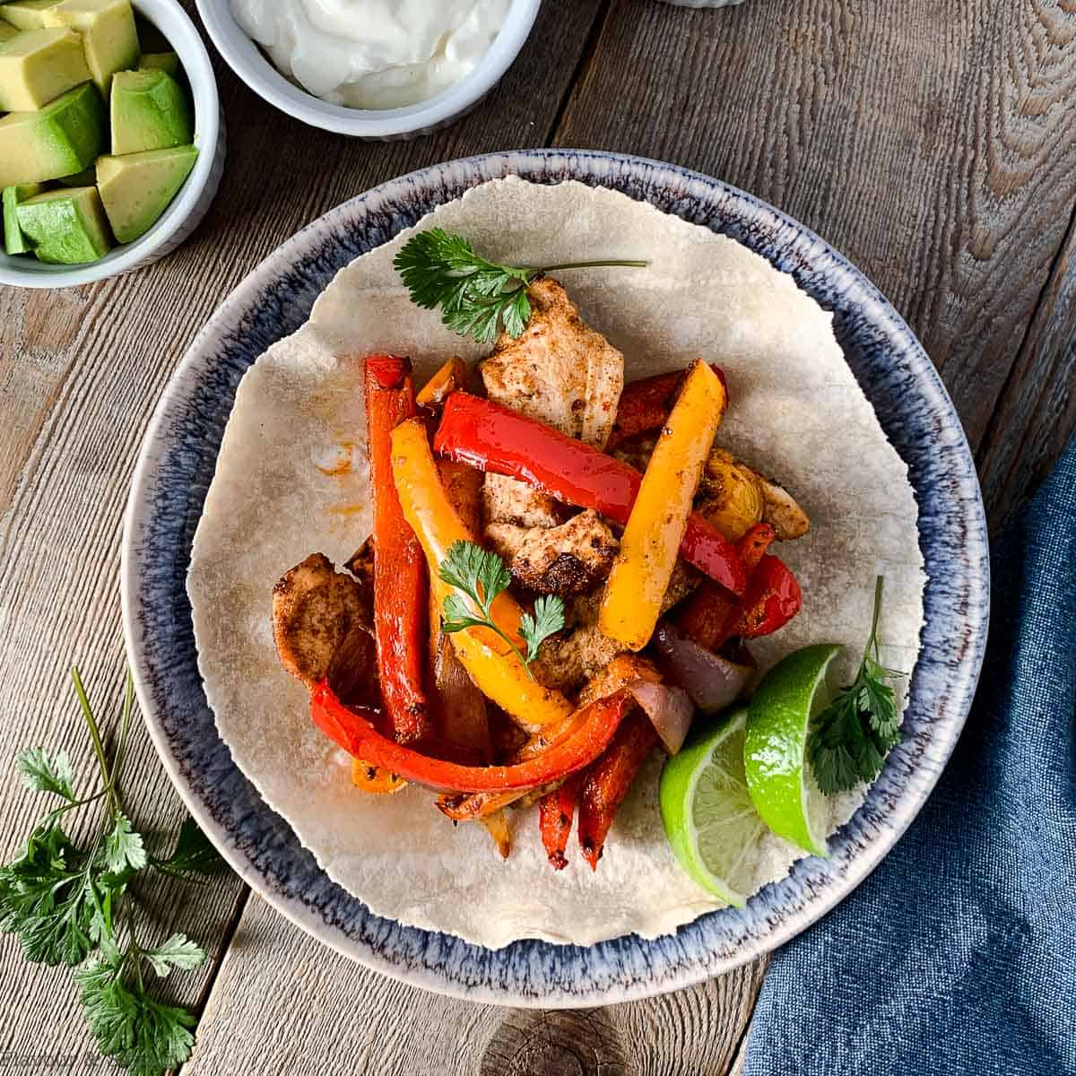 Easy Air Fryer Chicken Fajitas Flavour and Savour