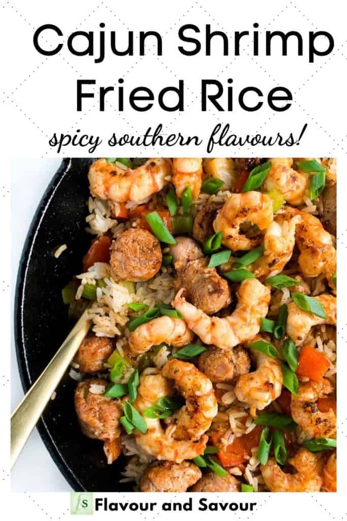 Image and Text for Cajun Shrimp Fried Rice