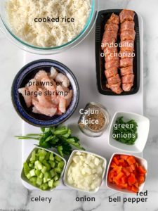 Easy Cajun Shrimp Fried Rice - Flavour and Savour