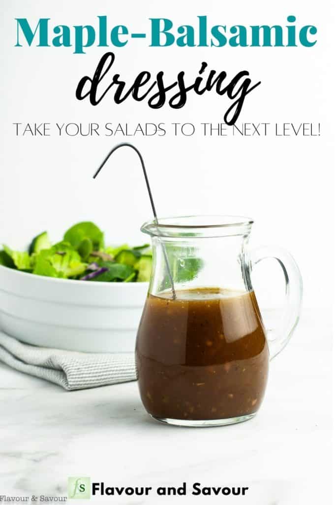 Image and text for Maple Balsamic Dressing