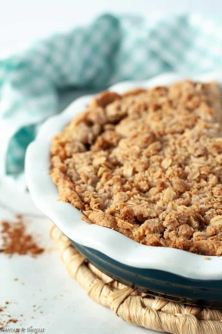GlutenFree Dutch Apple Pie with Almond Flour Crust Flavour and Savour