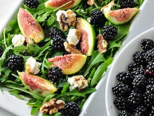 Fresh Fig Salad with - Flavour and Savour