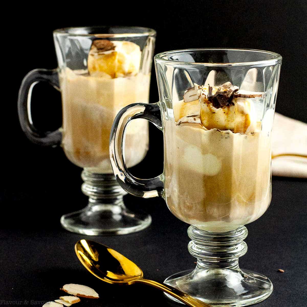 How to Make an Affogato Coffee Dessert - Flavour and Savour