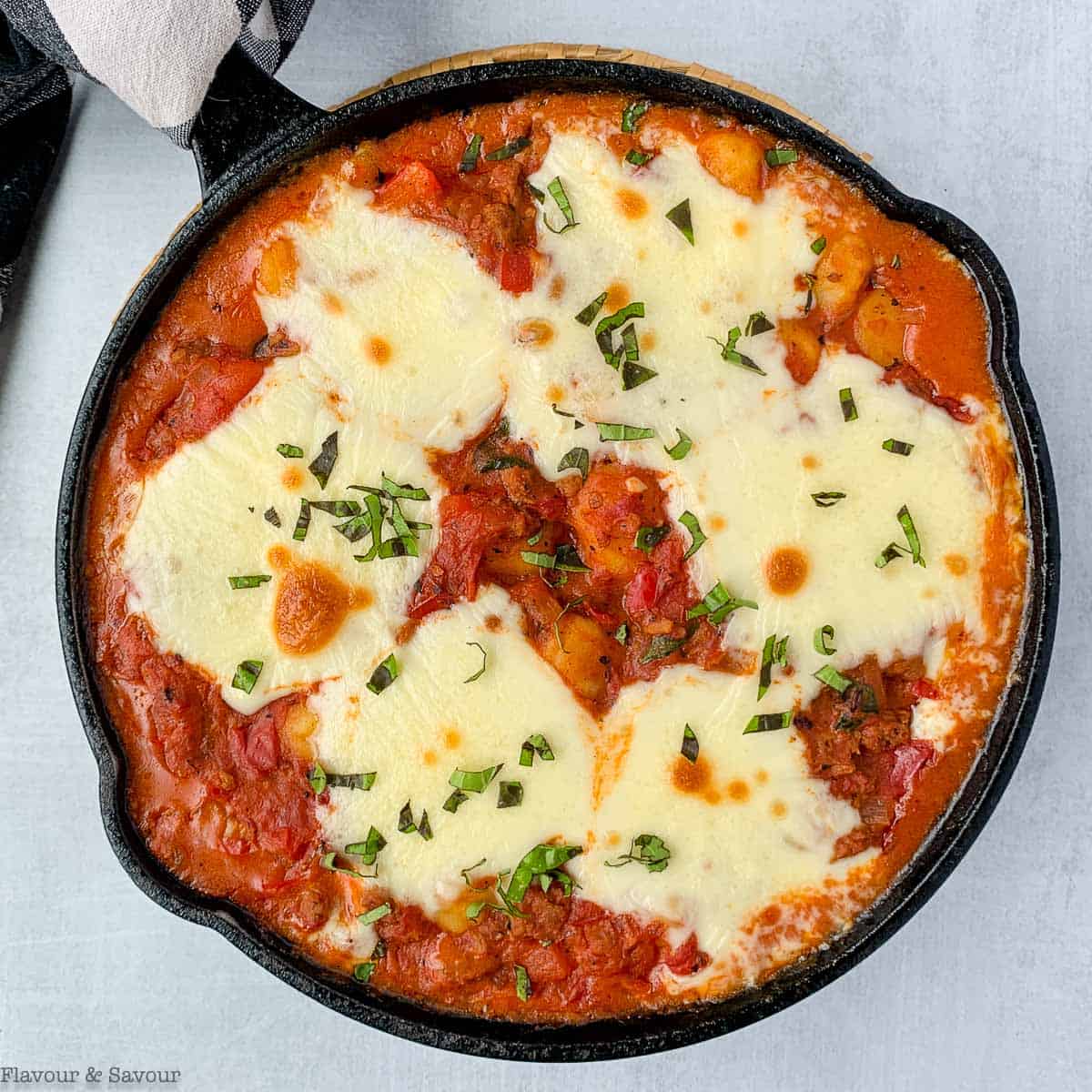 Cheesy Tomato Gnocchi