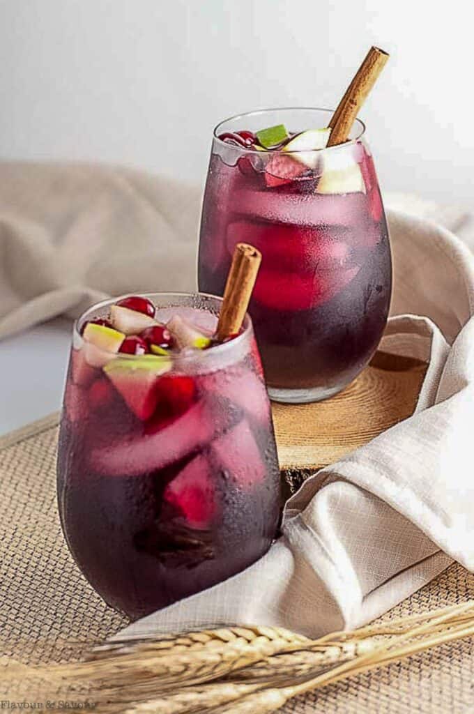Cranberry Apple Cider Sangria