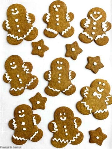 Traditional and Reliable Gingerbread cut-out cookies - Flavour and Savour
