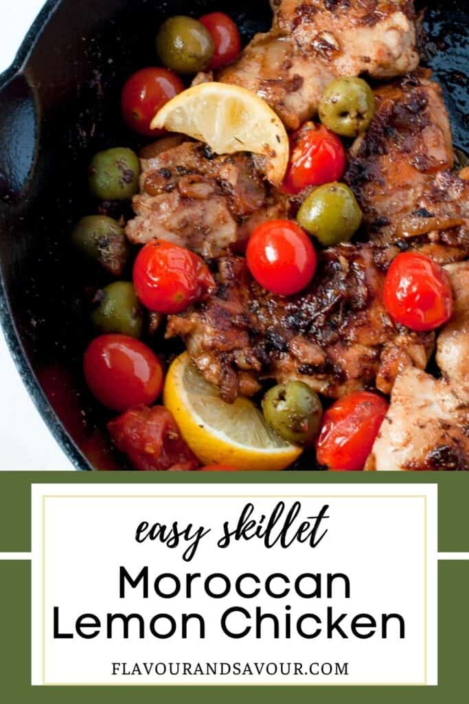 Moroccan Lemon Chicken Thighs Flavour and Savour