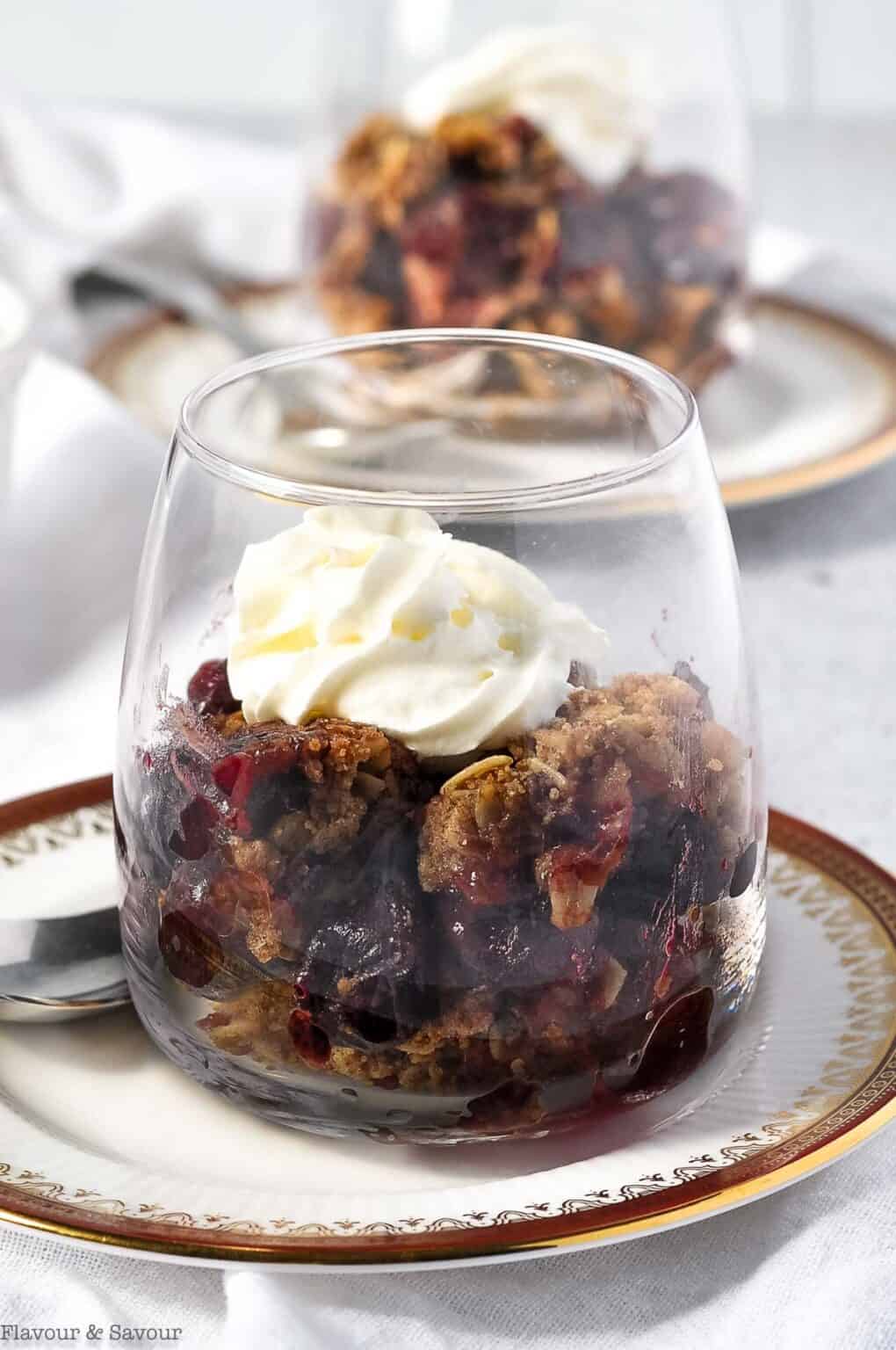Cherry Crisp with Frozen Cherries Flavour and Savour