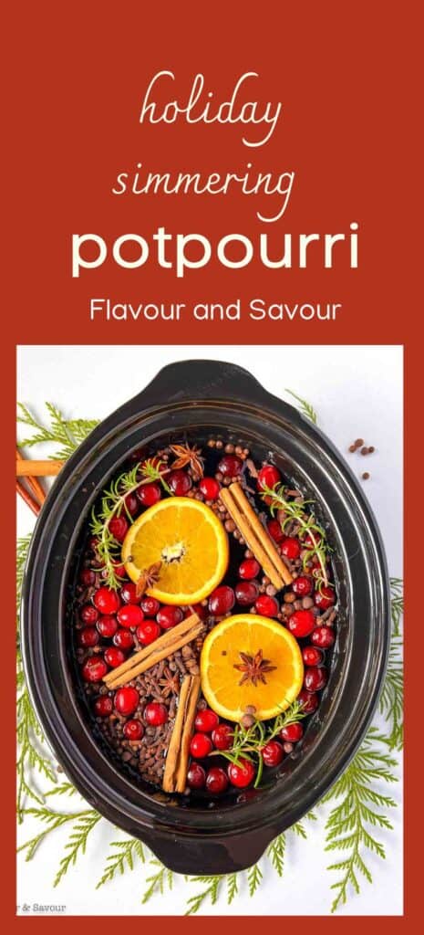 Make your own simmering holiday potpourri - Flavour and Savour