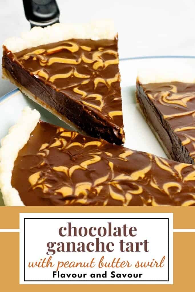 Image with text overlay for Chocolate Peanut Butter Pie.