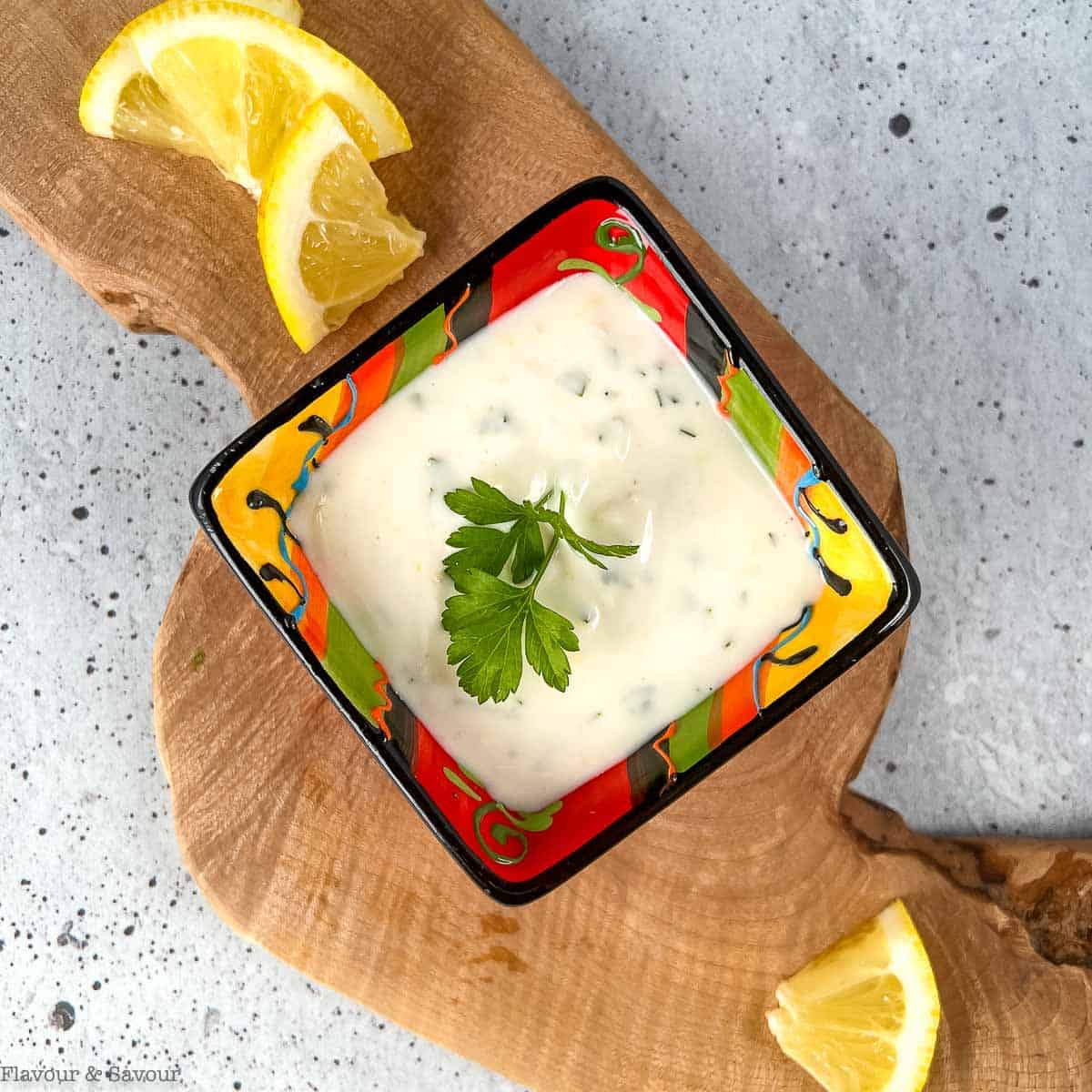 Easy Lemon Aioli Flavour and Savour