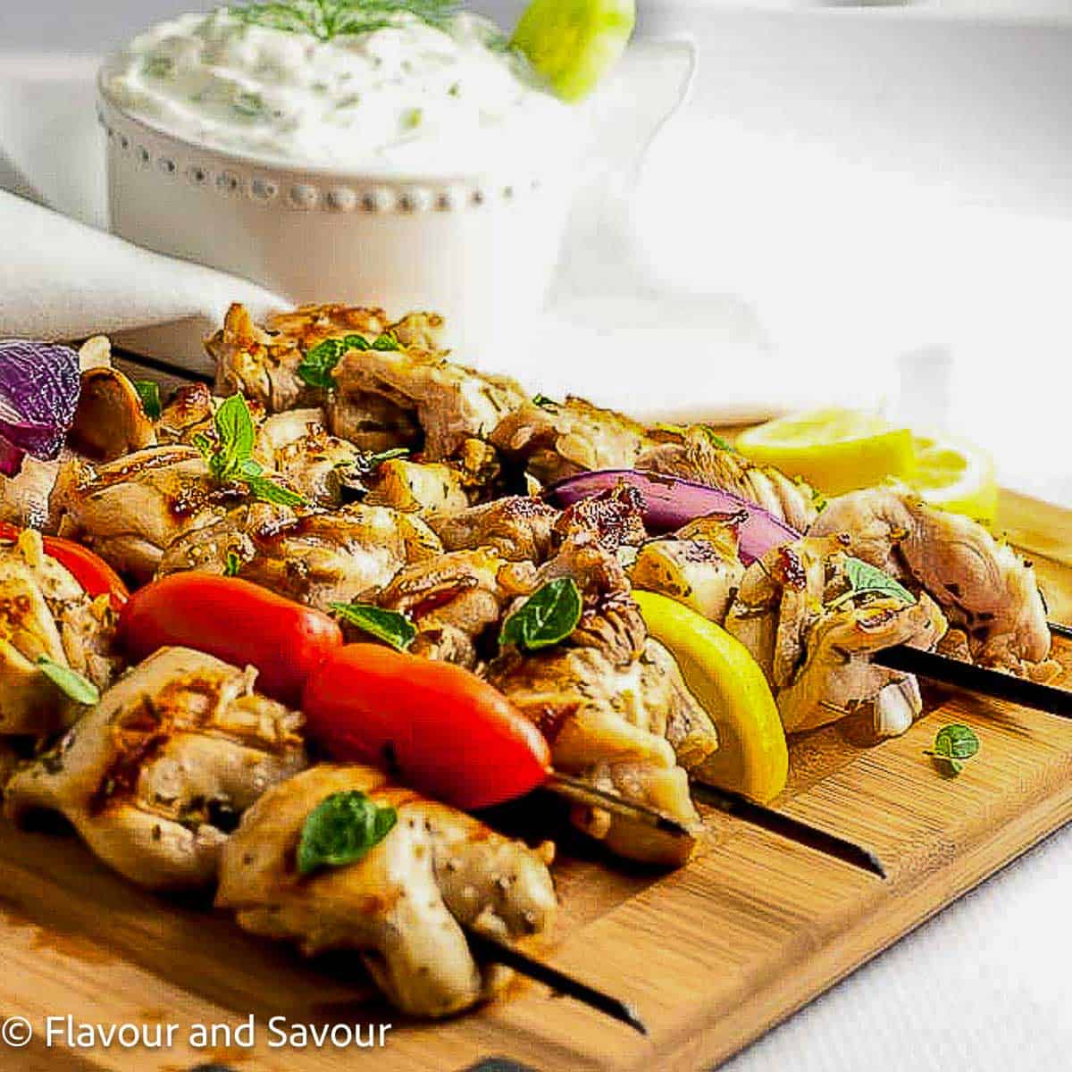 Grilled Orange Chicken Skewers - Ahead of Thyme