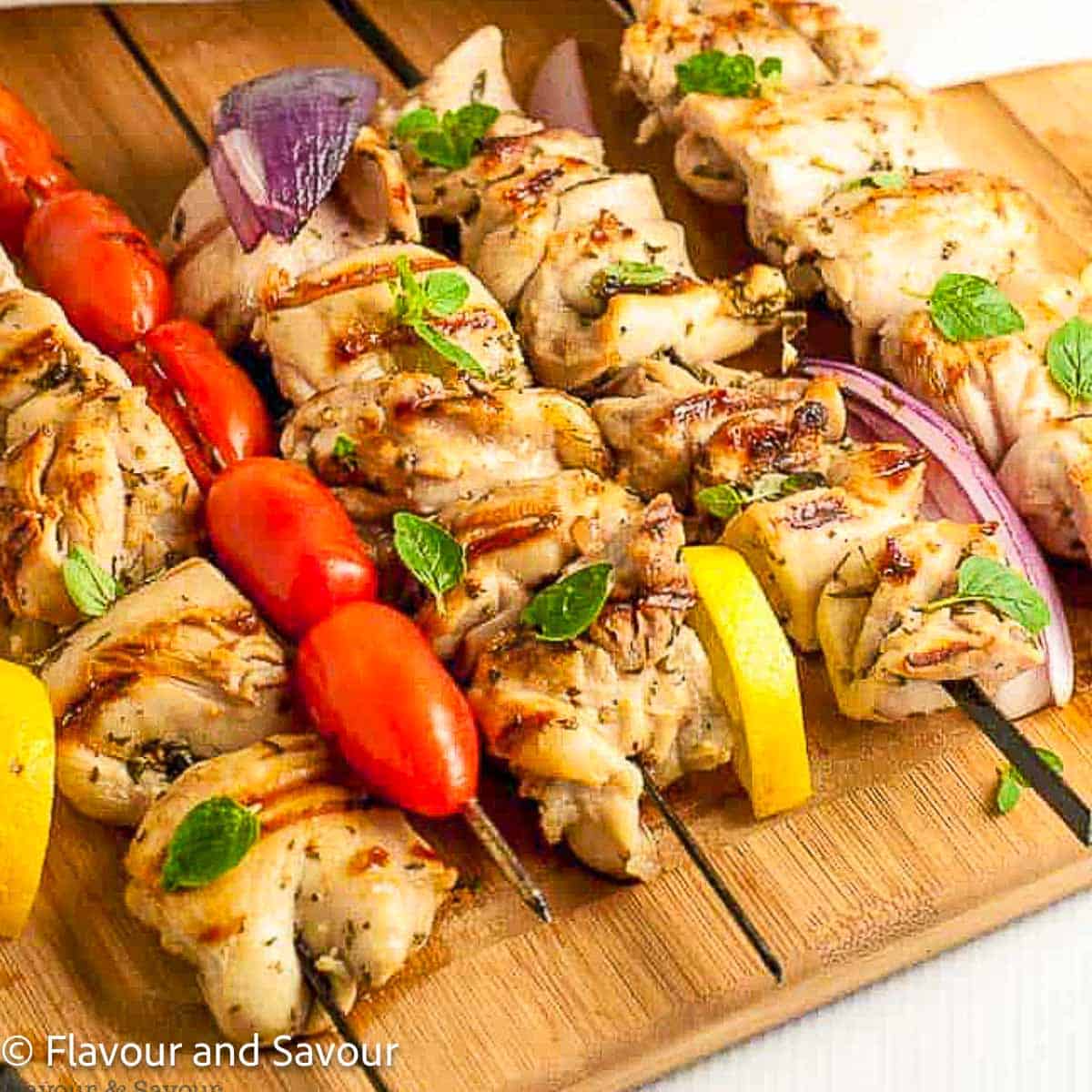 Chicken Skewers in the Oven - The Quick Journey