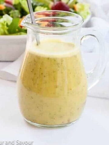 Featured image for homemade salad dressings round up.