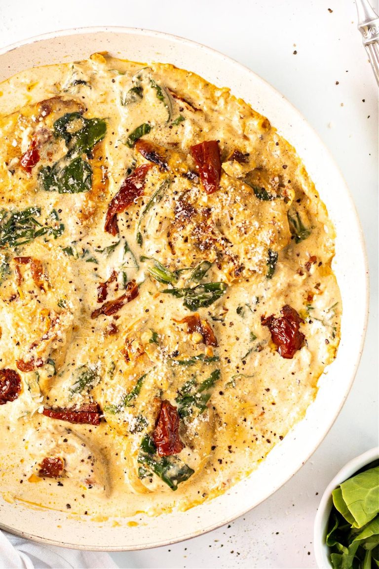 Keto Tuscan Chicken (Quick & Easy) - Flavour and Savour